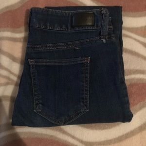 Mid Rise Skinny Ankle Jeans
